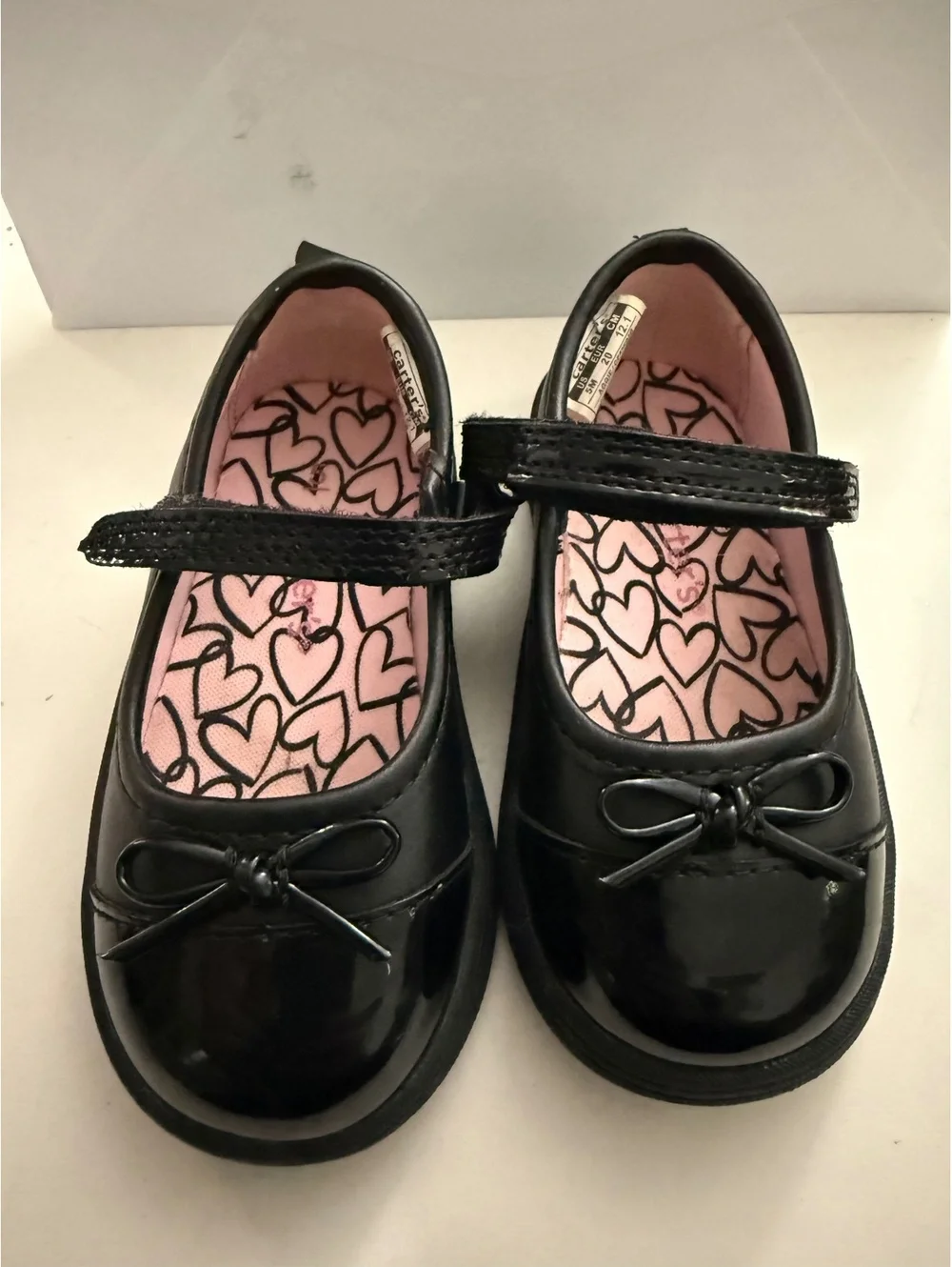 Carter's Baby Girls Black Mary Jane Shoes Size 5M